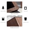 DRSFF 8L Large Trash Can Wooden Garbage Bin Kitchen Rubbish Container Chinese Style Home Eco Waste Dustbin Living Room Bedroom Bathroom Light Luxury Recycle Bin view 4