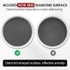 12-Inch Non-Skid Turntable Lazy Susan Organizer [4 Pack] - Spinning Rack for Cabinet Table Top, Pantry Organization Storage, Kitchen, Fridge, Vanity, Countertop, Under Sink Organizing, Spice Spinner view 3
