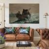 16 Masterpieces by Winslow Homer - The Herring Net by Winslow Homer Canvas Art Poster and Wall Art Picture Print Modern Family Bedroom Decor Posters 28x42inch(70x105cm) view 3