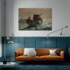 16 Masterpieces by Winslow Homer - The Herring Net by Winslow Homer Canvas Art Poster and Wall Art Picture Print Modern Family Bedroom Decor Posters 28x42inch(70x105cm) view 4