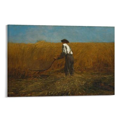 16 Masterpieces by Winslow Homer - The Veteran in A New Field by Winslow Homer Poster Decorative Painting Canvas Wall Art Living Room Posters Bedroom Painting 28x42inch(70x105cm)