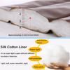 Insulated Door Curtains for Doorways Indoor, Home Winter Thermal Doorway Heavy Duty PU Soundproof Windproof Waterproof Warm Cold Protection Blanket Patio Living Room (Grey W80cm*H220cm/31. 5x86.5in) view 4