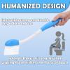 Comfort Wipe, Tissue Aids for Wiping, Comfort Wiper, Foldable Comfort Wiper Toilet Paper Tissue Grip Toilet Tissue Aids Tools for Elderly Pregnant Women (Blue 2) view 2