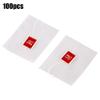 100 Pcs Nylon Drawstring Bags, Natural Unbleached Nylon Straining Herbs Cheesecloth Bags, Coffee Tea Brew Bags, Spice Bags view 3
