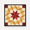 BARN Quilt Block Outdoor Square BQ103-04 | 6 Sizes | Outside Pattern | Wall Art | Yard Art | Barn Quilt Sign | Farm Quilt Design (11.5" x 11.5" 1 Sided) view 1