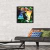 NBA Milwaukee Bucks - Giannis Antetokounmpo 21 Wall Poster, 22.4L" x 14.7W", Black Framed Version view 2