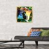 NBA Milwaukee Bucks - Giannis Antetokounmpo 21 Wall Poster, 22.4L" x 14.7W", Gold Framed Version view 2