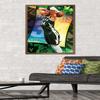 NBA Milwaukee Bucks - Giannis Antetokounmpo 21 Wall Poster, 34L" x 22.4W", Bronze Framed Version view 2
