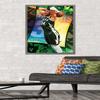 NBA Milwaukee Bucks - Giannis Antetokounmpo 21 Wall Poster, 34L" x 22.4W", Barnwood Framed Version view 2
