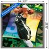 NBA Milwaukee Bucks - Giannis Antetokounmpo 21 Wall Poster, 34L" x 22.4W", Barnwood Framed Version view 3
