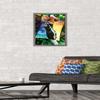 NBA Milwaukee Bucks - Giannis Antetokounmpo 21 Wall Poster, 22.4L" x 14.7W", Barnwood Framed Version view 2