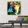 NBA Milwaukee Bucks - Giannis Antetokounmpo 21 Wall Poster, 34L" x 22.4W", Gold Framed Version view 2