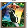 NBA Milwaukee Bucks - Giannis Antetokounmpo 21 Wall Poster, 22.4L" x 14.7W", Bronze Framed Version view 3
