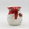 10746 Fine Ceramic Christmas African American Black Santa Pitcher, 8-1/4" H view 2