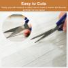 ZXXL Clear Vinyl Floor Mats for Carpet Protector, Non-Skid Office Chair Hardwood Floor Pads, Transparent Waterproof Rugs Runner (Size : 140x350cm(4.5ftx11ft)) view 4