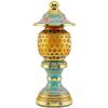 PAYNAN 1pairs 23cm LED Lotus Lamp Buddha Lamp God Wealth Lamp Lucky Household Buddhism Supplies view 1