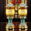 PAYNAN 1pairs 23cm LED Lotus Lamp Buddha Lamp God Wealth Lamp Lucky Household Buddhism Supplies view 4