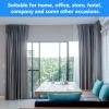 DOITOOL 20pcs Curtain Track Roller Metal Pulleys for Smooth Sliding Curtains Closets and Offices Accessories for Easy Movement and Stability view 4