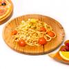 Rainforest Bowls Set of 4 8" Round Javanese Teak Wood Plates- Perfect for Everyday Use- Hot & Cold Friendly, Ultra-Durable, Premium Wooden Plates- Handcrafted by Indonesian Artisans view 2
