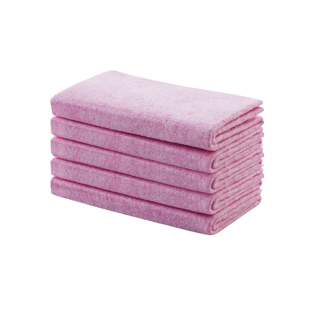 BESPORTBLE , 5- Pack Cellulose Sponge Cloths- Friendly Reusable Cleaning Dish Cloths for KitchenBathroom and Cleaning Counters