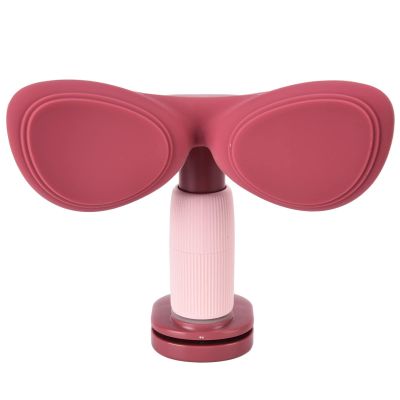 Students Writing Sitting Posture Corrector Anti Myopia T Shaped Avoid Hunchback Skidproof Ergonomic Design 1 Key Lifting Kids View Protector( Powder)