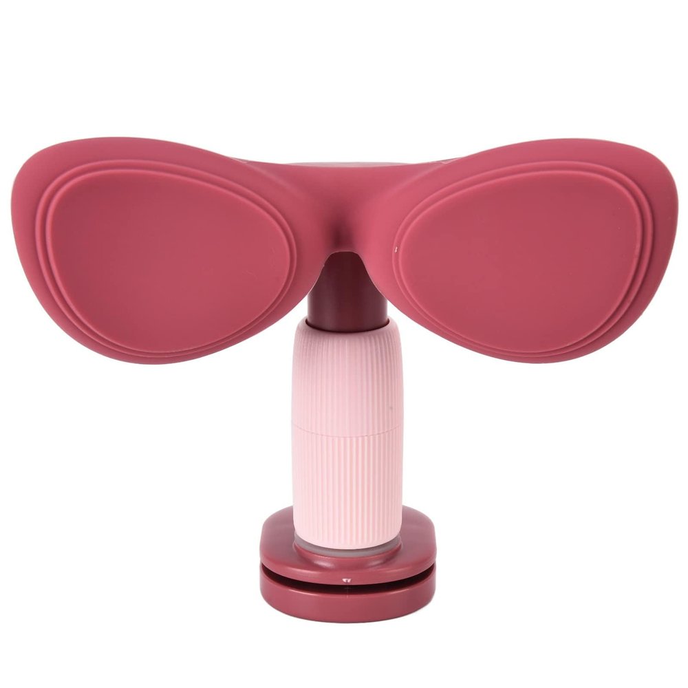 Students Writing Sitting Posture Corrector Anti Myopia T Shaped Avoid Hunchback Skidproof Ergonomic Design 1 Key Lifting Kids View Protector( Powder)