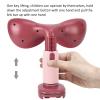 Students Writing Sitting Posture Corrector Anti Myopia T Shaped Avoid Hunchback Skidproof Ergonomic Design 1 Key Lifting Kids View Protector( Powder) view 4