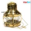 Nautical Brass Lantern Oil Lamp Decorative Hanging Lantern Marine Ship Lamp view 4