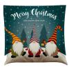 Pillow Cases Christmas Cotton And Linen Pillowcase Sofa Cushion Car Pillow Cushion,J,4545 Linen Pillowcase view 1