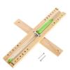 BAWAQAF Wooden Sauna Hourglass Wall Mounted Rotating 15mins Sandglass Clock White Sand Timer for Home Store Use view 2