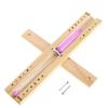BAWAQAF Wooden Sauna Hourglass Wall Mounted Rotating 15mins Sandglass Clock White Sand Timer for Home Store Use view 3