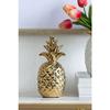 A&B Home Ceramic Pineapple Decor-Desktop Centerpiece Decoration,Gold Accent Decor Wedding Housewarming Gifts,Set of 2(Gold) view 4