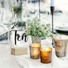 JINMURY 4x6 Inch Clear Arch Acrylic Sign Blank | 10 Pack Clear Arch Blanks Acrylic Sheets 1/8 inch Thick, DIY Table Numbers, Perfect as Arched Modern Wedding Signs, Arched Round Top Table Signs, Events& Parties view 3