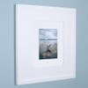 Fox Hollow Furnishings 11x14 Concealed Picture Frame Medicine Cabinet Without Mirror for Bathroom, Recessed in the Wall, Made in North America, Real Wood, NO MDF, Adjustable Shelves, Hidden, White view 1