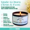 Moonlight Makers Zodiac - Taurus, Inflexible Because I'm Right Candle, Caribbean Teakwood Scented Handmade Candle, Natural Soy Wax Candle, 25+ Hour Burn Time, 8oz Tin view 3