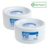 Blue Sky 9 Inch White Plastic Plates - [200 Count] Disposable Plastic Plates, Microwave Safe, Perfect for Birthday Parties, Weddings, Banquets, Picnics, and Everyday Use view 2
