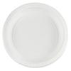Blue Sky 9 Inch White Plastic Plates - [200 Count] Disposable Plastic Plates, Microwave Safe, Perfect for Birthday Parties, Weddings, Banquets, Picnics, and Everyday Use view 4