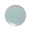 10 Strawberry Street Wazee Matte 8.25" Coupe Salad Plate, Set of 6, Mineral Blue view 4