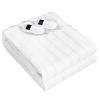 Giantex Electric Heated Mattress Pad, Queen Size Electric Mattress Pads Bed Warmer with 2 LED Temperature Controller, Heating Pads w/ 8 Heating & 4 Time Settings (Queen) view 1