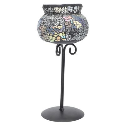 Glass Votive Candle Holders, LED Candle Lamps Holder for Votive Candles and Tealight, Bowl Tea Night Light Holders Handmade Artwork for Home Decor/Party Decorations