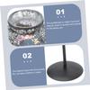 Glass Votive Candle Holders, LED Candle Lamps Holder for Votive Candles and Tealight, Bowl Tea Night Light Holders Handmade Artwork for Home Decor/Party Decorations view 4