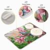 Absorbent Dish Drying Mat for Kitchen Counter - Cherry Blossoms Pink Birds Microfiber Drying Pad, Reversible Drainer Mats for Countertop,Large 18" x 24" view 4