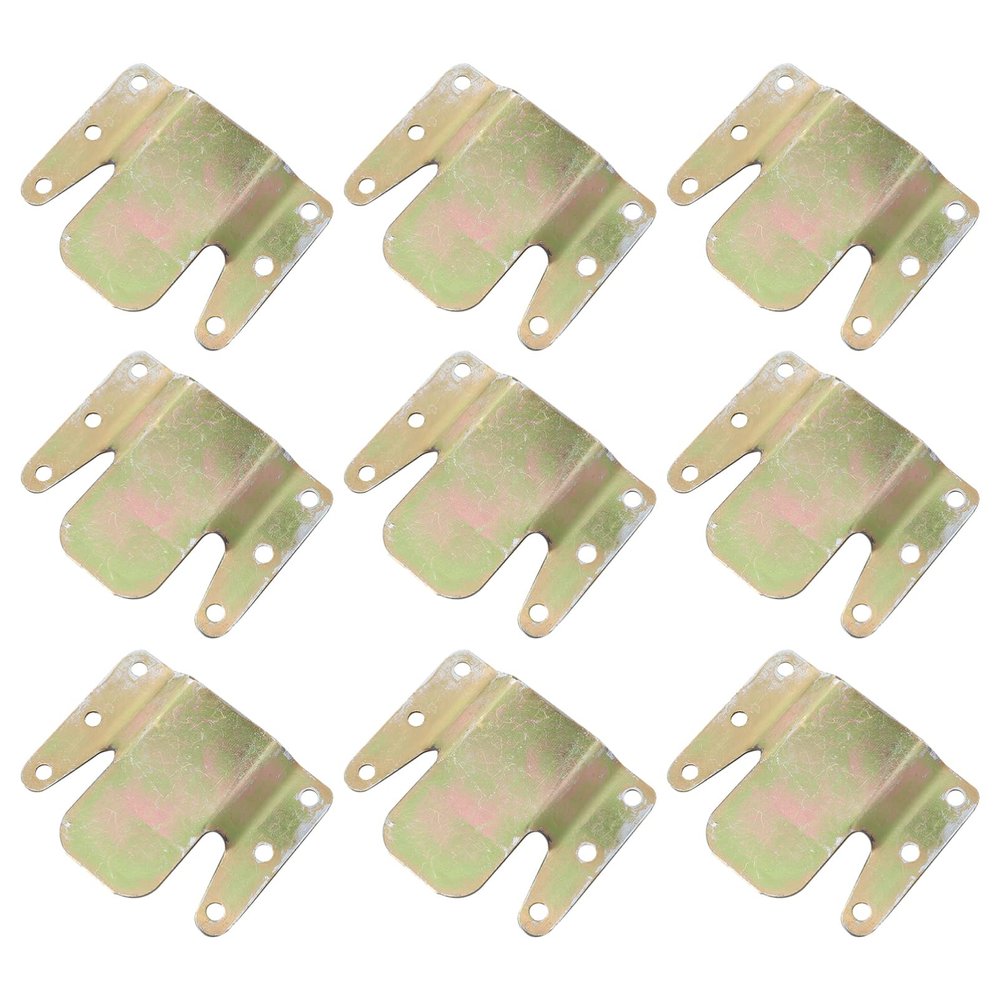 Angoily 20pcs Sofa Connector Bracket Heavy-Duty Furniture Clips for Sectional Sofas Easy Install Adjustable Connectors to Secure Furniture in Place