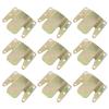 Angoily 20pcs Sofa Connector Bracket Heavy-Duty Furniture Clips for Sectional Sofas Easy Install Adjustable Connectors to Secure Furniture in Place view 1