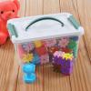 Anbers 5.5 Quart Clear Plastic Box with Lid, 4 Packs Latch Storage Bin view 4