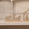 Silver & Gold Glittered Wooden Nativity Scene view 2