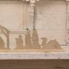 Silver & Gold Glittered Wooden Nativity Scene view 4