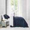 HZ & HY Oversized King Bedspread 128x120 Extra Wide, Quilted Coverlet Bedding Set, Lightweight Thin Comforter, Reversible, 5 Piece, 100% Microfiber, Polar Night view 3