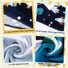 Toddler Hooded Beach Towel Coverup Cape Kids 100% Cotton Soft Quick Dry Absorbent Use for Swim Pool Bath Poncho Towels for 3 to 8 Years Old Children Size 24"x 55" in Full-Length (Astronaut Pattern) view 4
