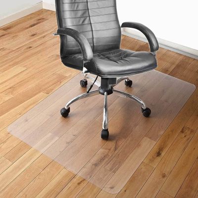 DXZ-Design Clear Chair Mat for Hard Floors, Waterproof Oil-Resistant Kitchen PVC Protection Floor Pad, Width 60cm 70cm 80cm 90cm 100cm Plastic Carpet Protector (Size : 23.6x31.5in/60x80cm)